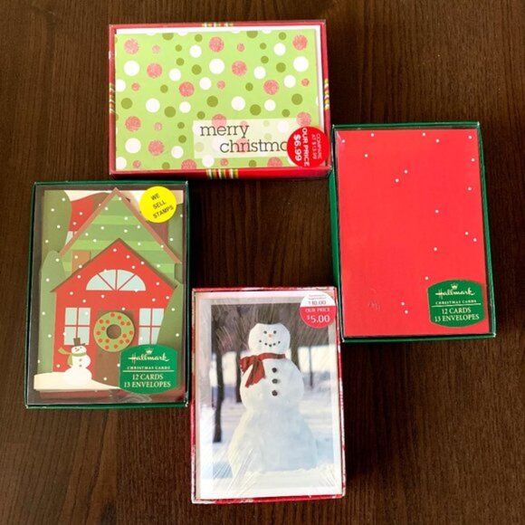 Bundle of 4 Holiday Card Boxes - Picture 1 of 1